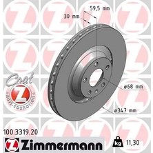 Zimmermann Ön Fren Aynası Havalı A6-A6 Avant 4f5-A6 Allroad 4fh 2.0 Tfsı/2.4/2.4 Quattro/2.8 Fsı/2.8 Fsı Qu 986479260-DF4695S