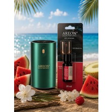 Areon Aromatik Difüzör Yeşil (Klasik Metal) + Watermelon