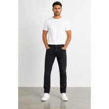 Bihan Store Erkek Regular Fit Jean Pantolon Esnek Kumaş Mc Clap 7110-ANTRASIT
