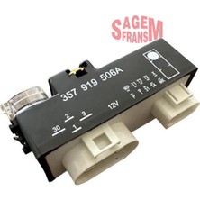 Sagem Fan Kontrol Rolesi Caddy Iı 1.9d-Golf Iıı 1.6-1.8-2.0-Polo 1.6 Klimasız