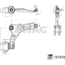 Swag Salıncak On Sag Alt Land Rover Dıscovery Sport L550 Range Rover Evoque L538 . Jaguar E-Pace X540