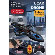 Teknoloji Gelsin LED Işıklı El Hareketi Kontrollü Mini Drone | 360° Uçuş, Tek Tuş Kalkış, Uzaktan Kumandalı