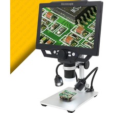 Sevgift G1600 Plus+ Renkli Ekranlı Dijital Mikroskop 1600X | 9" Gösterge