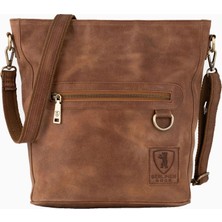 Berliner Bags Siena Vintage Hakiki Deri Kadın Omuz ve Çapraz Çanta