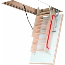 Optistep Ole 70 × 120 cm Aytürk Ahşap Çatı Merdiveni