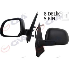 GVA Mixdepo Diş Dikiz Aynasi Sol Dokker-Lodgy 12 Elektrikli Isitmali Sensörlü Konveks 5 Fiş VM-6803EHL