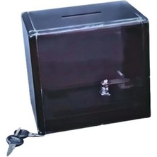 Arte Display Tipbox - Bahşiş Kutusu Füme 17X11XH15CM