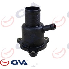 GVA Mixdepo Termostat Yuvasi Flanşi Clio-Kangoo-Megane-Dacia Logan 1.4-1.6 K4J-K4M Plastik / Borulu
