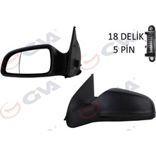 GVA Mixdepo Diş Dikiz Aynasi Sol Astra H 04 Elektrikli Isitmali Asferik 5 Fiş VM-968EHAL