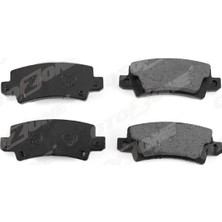 Otozone Arka Fren Balata Toyota Corolla 1.4l 1.6l 4zz-Fe 3zz-Fe ZZE120 ZZE121 Vvti 02-06 / 1.4l 1ndtv NDE120 04-06