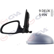 GVA Mixdepo Diş Dikiz Aynasi Sol Astra J 09 Elektrikli Isitmali Astarli Asferik 5 Fiş VM-973EHPAL