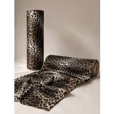 Favora Leopar Desenli Nevresimlik Kumaş 1 Metre