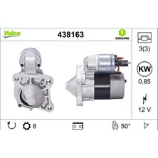 Valeo Mixdepo Marş Motoru D7E27-47 TS10E3 Mgn Ii-Clio Ii-Kng-Lgn Ii-Logan-Scenic Ii 1.4-1.6 16V