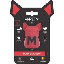 M-Pets Power Chew Kauçuk Köpek Ödül Oyuncağı Ruby Xs
