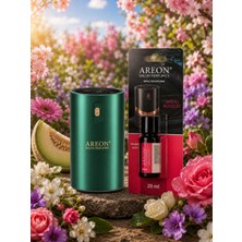 Areon Aromatik Difüzör Yeşil (Klasik Metal) + Spring Bouquet