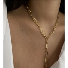 Mupte Jewelry Kararmaya ve Suya Dayanıklı Savage Kolye