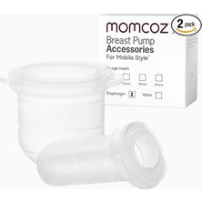 Momcozy M6 Giyilebilir Göğüs Pompası Membran Yedek Parçası 2'li Set