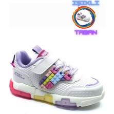 Walkenzo Heros Kız Çocuk Işıklı Rahat Taban Spor Ayakkabı