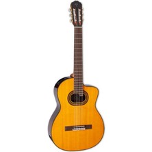 TAKAMINE GC6CE-NAT Elektro Klasik Gitar Ergonomik Tasarım ve Doğal Ahşap Rengi ile Mükemmel Ses Kalitesi