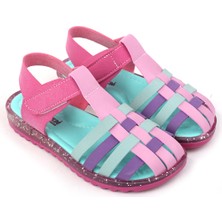 Walkenzo Arzn 4833 Kız Çocuk Ortopedik Rahat Taban Sandalet