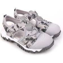 Walkenzo Arzn 4831 Erkek Çocuk Ortopedik Rahat Taban Sandalet