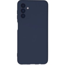 DS LLC Samsung Galaxy A04S Kılıf Nano Içi Kadife Silikon - Lacivert