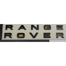 Gkl TW4210007 Mercedes Yazı Range Rover Siyah