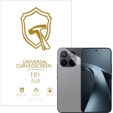 Microcase Xiaomi Mi 17T ile Uyumlu Full Tpu Nano Arka Ekran Koruma Filmi - EKM102