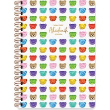 Keskin Color Keskin 17*24 Spiralli Akademik Ajanda - Teddy