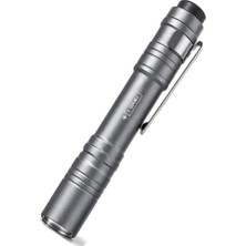 Gaman GP-204 Mini Cep Boy LED El Feneri Doktor Muayene Kalem Fener Dayanıklı Metal Gövde Özel Tasarım