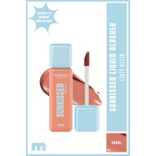 Maru.derm Make Up Maruderm Yoğun Pigmentli Likit Allık – Liquid Blush Coral