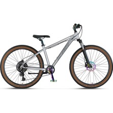 Mosso Raınbow 27 Cues Hd Erkek Dağ Bisikleti 406H 27.5 Jant 9 Vites Mat Silver
