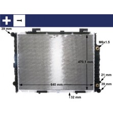 Mahle Mixdepo Motor Su Radyatoru Mercedes E-Class W210 S210