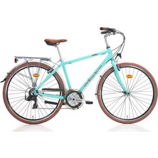 Bianchi Bıanchı Rubıno Erkek Şehir Bisikleti 470H V 28 Jant 21 Vites Celeste Glossy