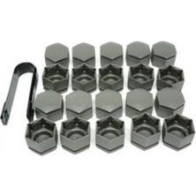 PINUKS 601173 Z37 Fıat Bijon Kapak Seti Gri 19MM 21 Parça Fıat Egea