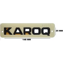 PINUKS TW7310051 Volkswagen Yazı Yazı  Karoq Siyah