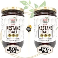 2 Adet 850GR Kestane Balı (Ham)