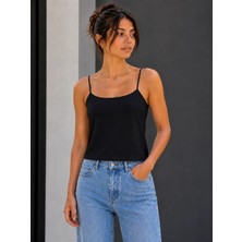 Hayalet Kadın Ip Askılı Basic T-Shirt – Regular Premium  Atlet