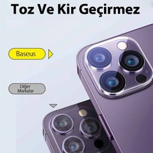 Baseus iPhone 15/15 Plus Için Crystal Serisi Hd Cam Kamera Koruyucu 2 Adet SET-1852