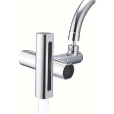 Çok Fonksiyonlu Musluk Başlığı | 4 Su Modu | Geniş Uyumlu Adaptör Seti | Mutfak ve Banyo Uyumlu