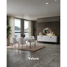 Velura Home & Living Felix Yemek Odası Takımı & Yaşam Odası (Tv Ünitesi Hariç)