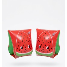 Nk Spor Çocuk Yüzme Kolluğu 23X15 cm - 3-6 Yaş Karpuz ve Ananas Desenli Seçenekli Deniz Havuz Kolluk Seti