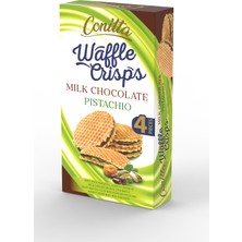 Conitta Waffle Crisps - Antep Fıstıklı Sütlü Çikolatalı Gofret 100 gr