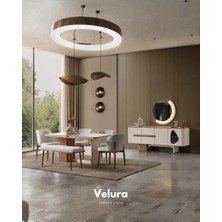 Velura Home & Living Enna Yemek Odası Takımı & Yaşam Odası (Tv Ünitesi Hariç)