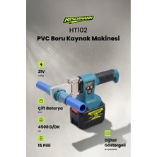 Reschmann R-HT102 Profesyonel Şarjlı Pvc Boru Kaynak Makinesi (21V / 3AH)