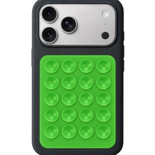 CoverZone Vantuzlu Telefon Tutucu Stand Güçlü Silikon Yapışkanlı Cam Masa Uyumlu Pratik Telefon Standı -Hsn*