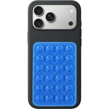 CoverZone Vantuzlu Telefon Tutucu Stand Güçlü Silikon Yapışkanlı Cam Masa Uyumlu Pratik Telefon Standı -Hsn*