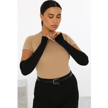 ALDAIYR Pratik Tesettür Parmaklı Kolluk