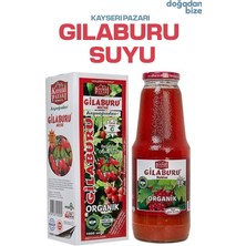 Doğadan Bize Gilaburu Suyu 1 Lt Kayseri Pazarı Cam Şişe Şeker Ilavesiz