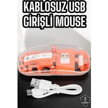 Fare Mouse Çift Modlu Kablosuz Bağlantılı 2.4ghz Destekli